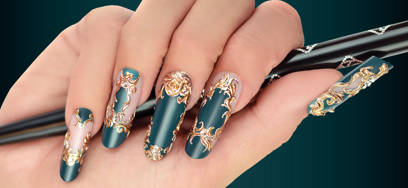Crystal Nails Gel Decoration Brushes
