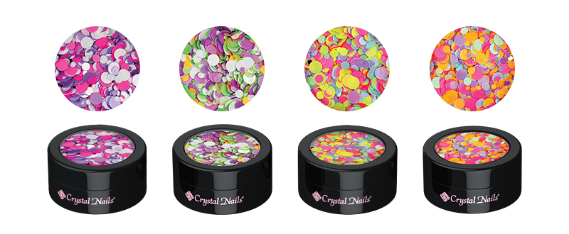 Nailfetti Colorful Sequins