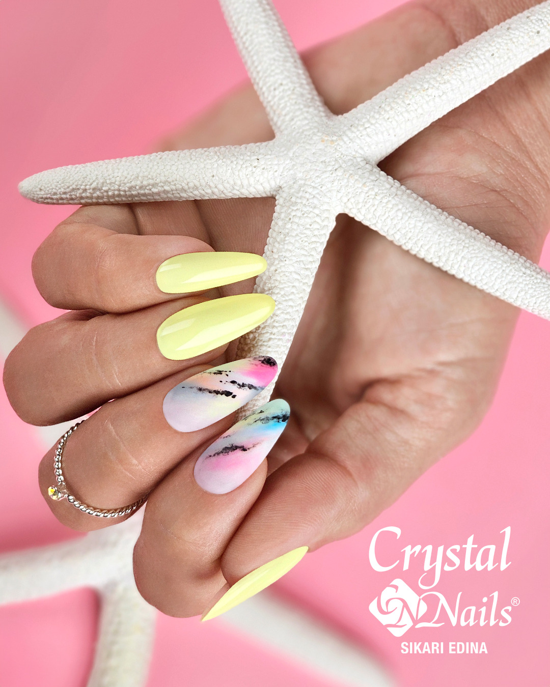 Yellow Lovely Nails - Millennial Builder Gel - Milky Rose⁠