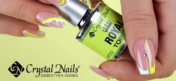 A lemony play on the nails – fresh and impossible to miss
