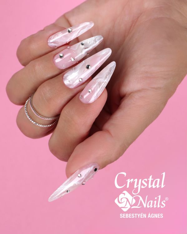 Marble elegance with Pearlux Builder Gels