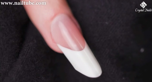 Gel Gothic Almond Nail shape